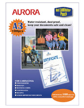 Load image into Gallery viewer, AURORA Laminating Pouch 100 Sheets A4/A3
