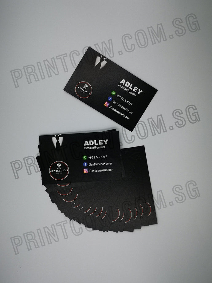 Business card / name card printing - PRINT COW PTE LTD